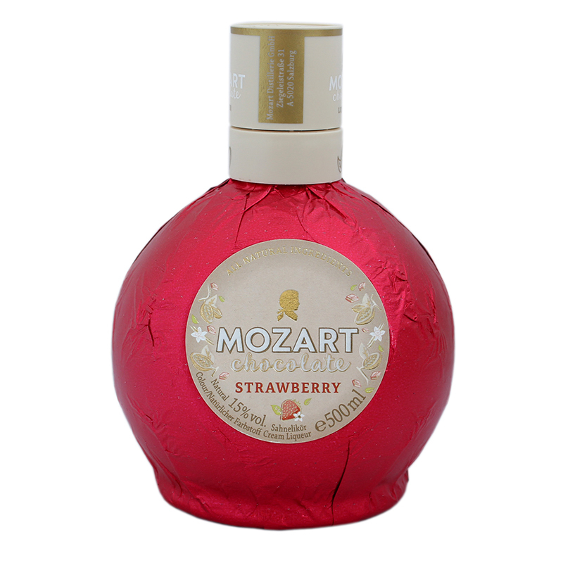 Mozart Crema Strawberry 0.5L