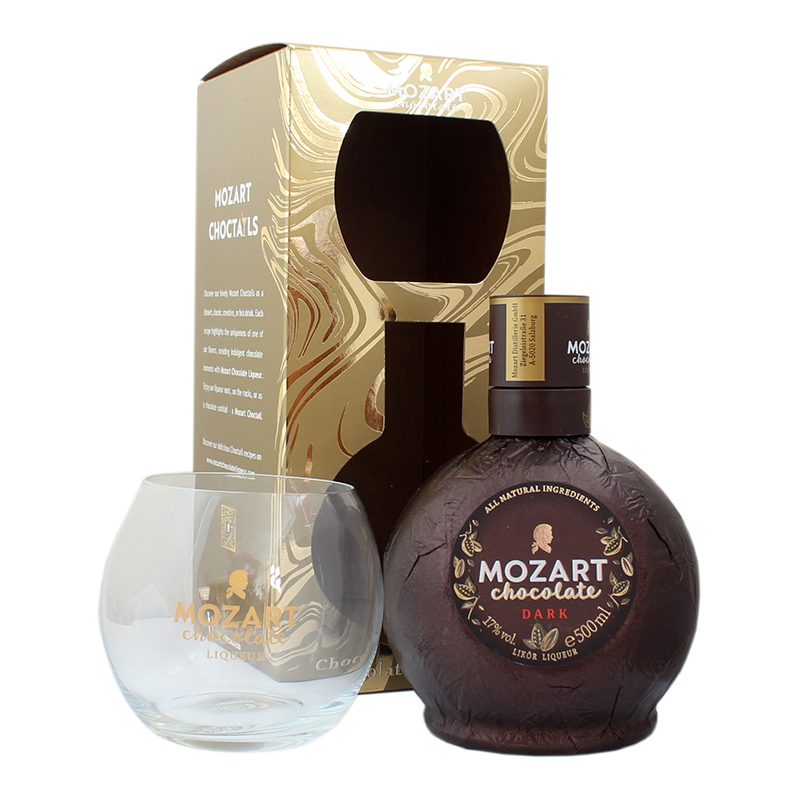 Mozart Dark in cutie cu pahar 0.5L SGR
