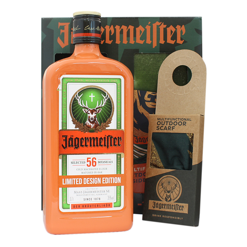 Jagermeister 0.7L + esarfa SGR
