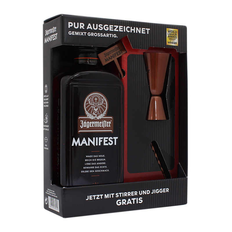 Jagermeister Manifest  set cocktail 0.5L SGR