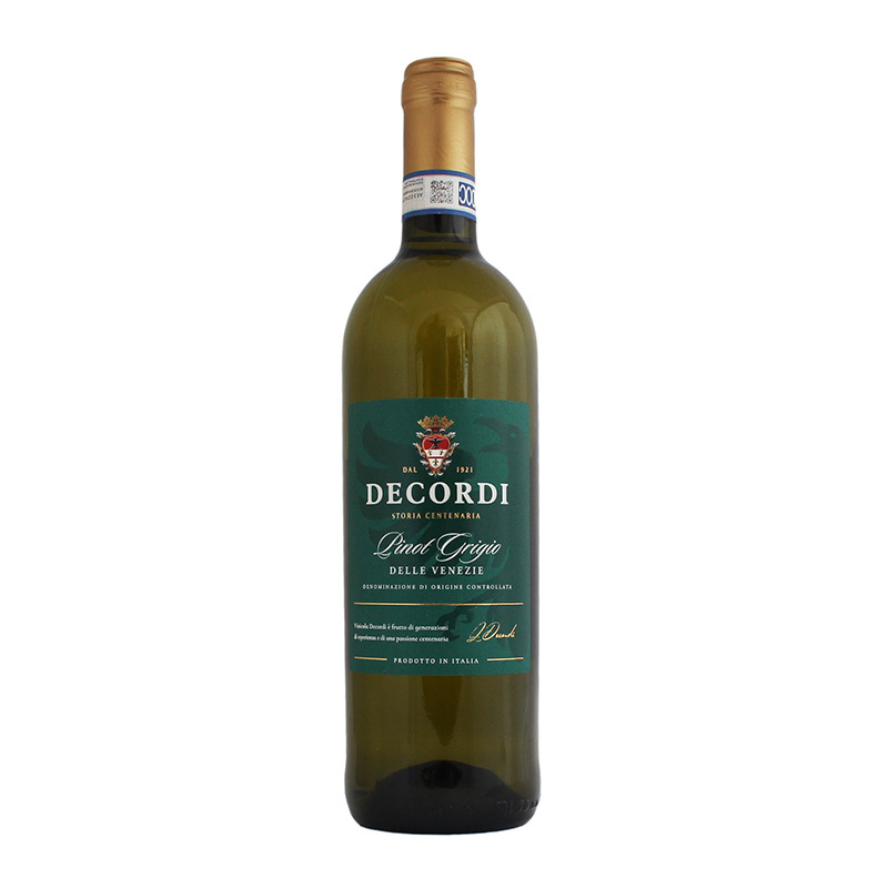 Decordi Pinot Grigio Venezie doc alb sec 0.75L SGR